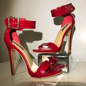 Forever 21 Red High Hills